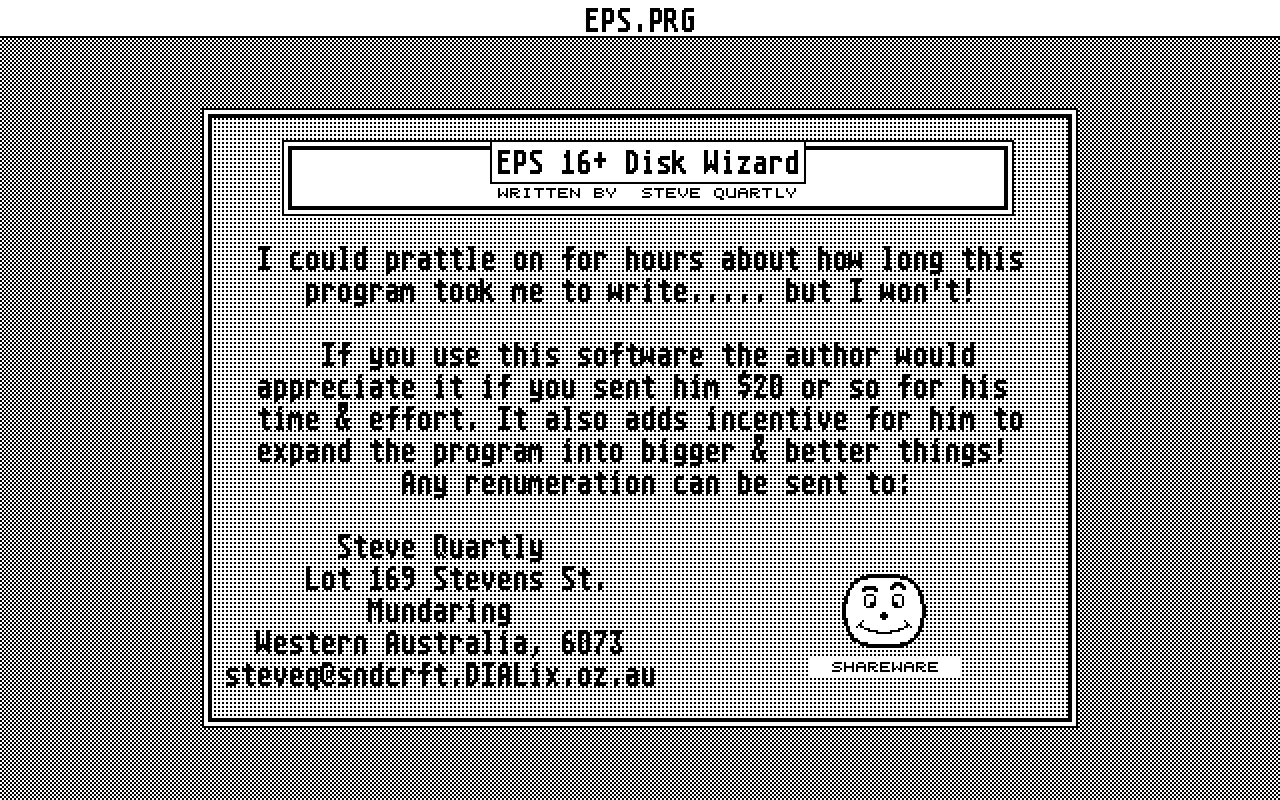 EPS 16+ Disk Wizard — screenshot 1